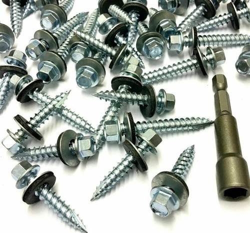 Timber tek roofing screws - tek,
