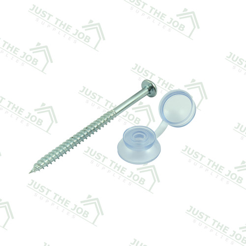 Clear corrugated sheet fixings - clear,